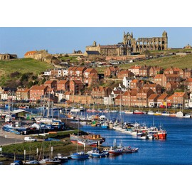 Whitby Jigsaw Puzzles for Adults 1000 Jigsaws Whitby Abbey Ruins 1000 Piece Jigsaw Puzzles for Adults Gifts