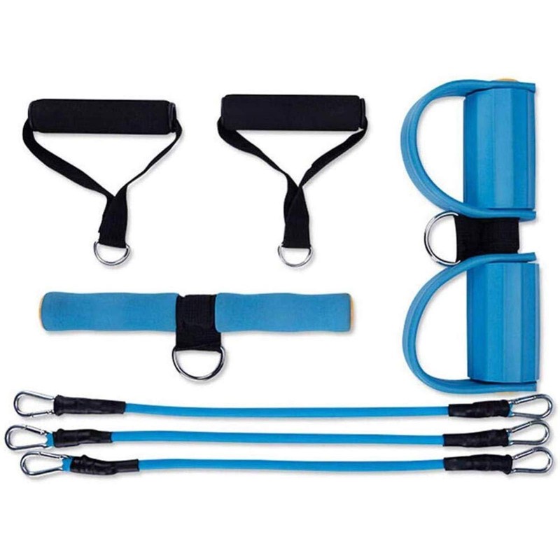 Fitness Chest Expander Muscle Pull Exerciser - 3-in-1 Adjustable Tension