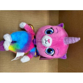 Funrise Rainbow Butterfly Unicorn - Kitty Felicity Plush Toy 8”