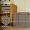 EAST OAK Outdoor Storage Box, 31 Gallon Deck Box, Waterproof