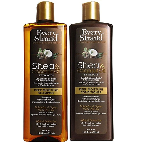 Every Strand Shea & Coconut Oil Deep Moisture Shampoo