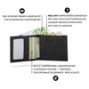 FRITZVOLD ® Men's Wallet with RFID Protection Black Wallet Men's