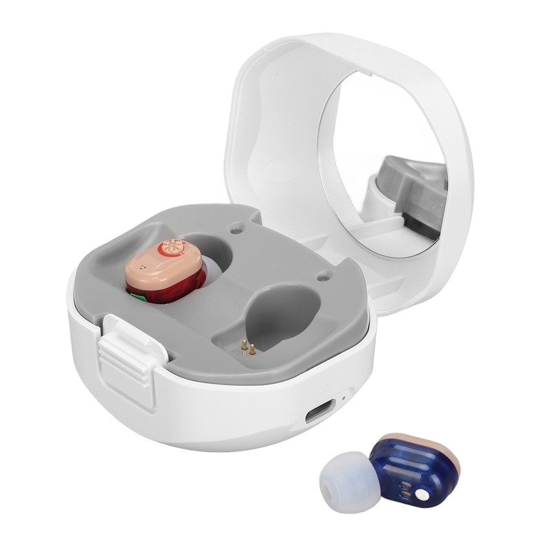 Earbuds Hearing Aids Rechargeable Noise Cancelling Lightweight Digital Hearing Amplifier