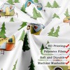 Xiaoput Xiaoput Camper Shower Curtain, RV Shower Curtain for Happy