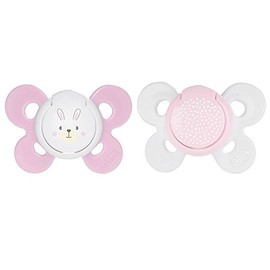 Soother Physio Comfort Silicon Assorted Colors 0-6m 2 Pieces