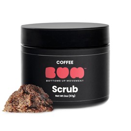 Exfoliante De Café(Bum)- 56 Ml(2 Oz) Para Pies Manos Cuerpo Y Trasero Con Jojoba Rosa Mosqueta Y Vitamina E Exfoliante Corporal Y Desodorante Natural Hidrata Suaviza