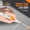 Handy Home Grout Pen with Double-Sided Tip, 14ml, 2-Pack, White