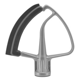 KitchenAid KFE5TS Flex Edge Beater, 4.5-5 Qt, Subtle Silver