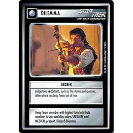 Decipher Star Trek CCG 1E Premier Limited (B Border) Archer 14C