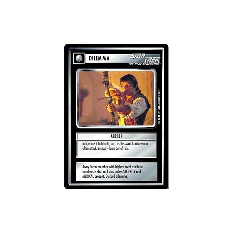 Decipher Star Trek CCG 1E Premier Limited (B Border) Archer