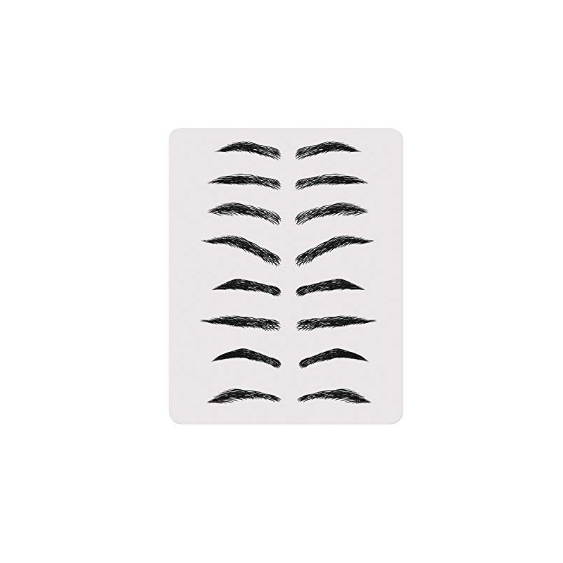 Gospire 10 piezas en blanco tatuaje tatuaje práctica piel para