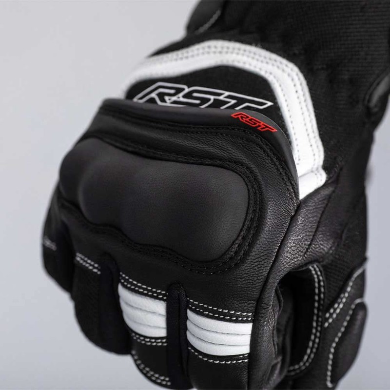 RST Urban Air 3 Mesh CE Mens White Motorcycle Glove