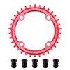 Jgbike ラウンドオーバルチェーンリング 104mm BCD chainring 30T 32T 34T 36T 38T