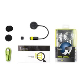 Twiins HF 1.0 Bluetooth Motorcycle Helmet Communication Headset (Single Speaker)
