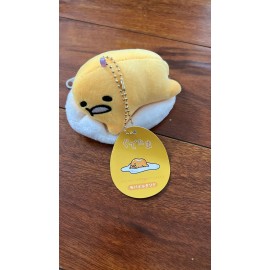 GUND Gudetama The Lazy Egg 4 Inch Baby Plush Keychain Beanbag By Gund New Tags