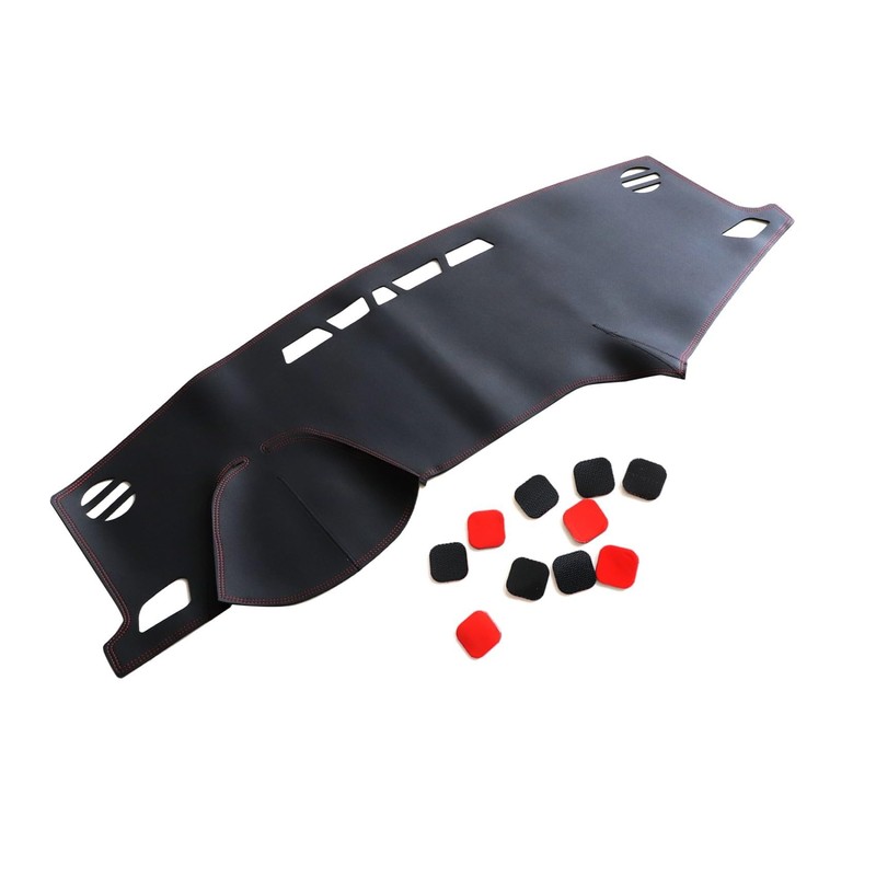 Priprilod Car Leather Dashboard Dash Cover Protector Mat Pad with