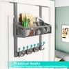 HapiRm Over The Door Hooks - Easy Installation Door Hanger