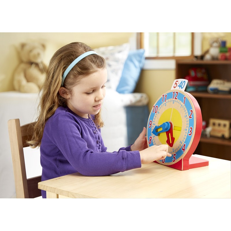 Melissa & Doug Turn and Tell Clock