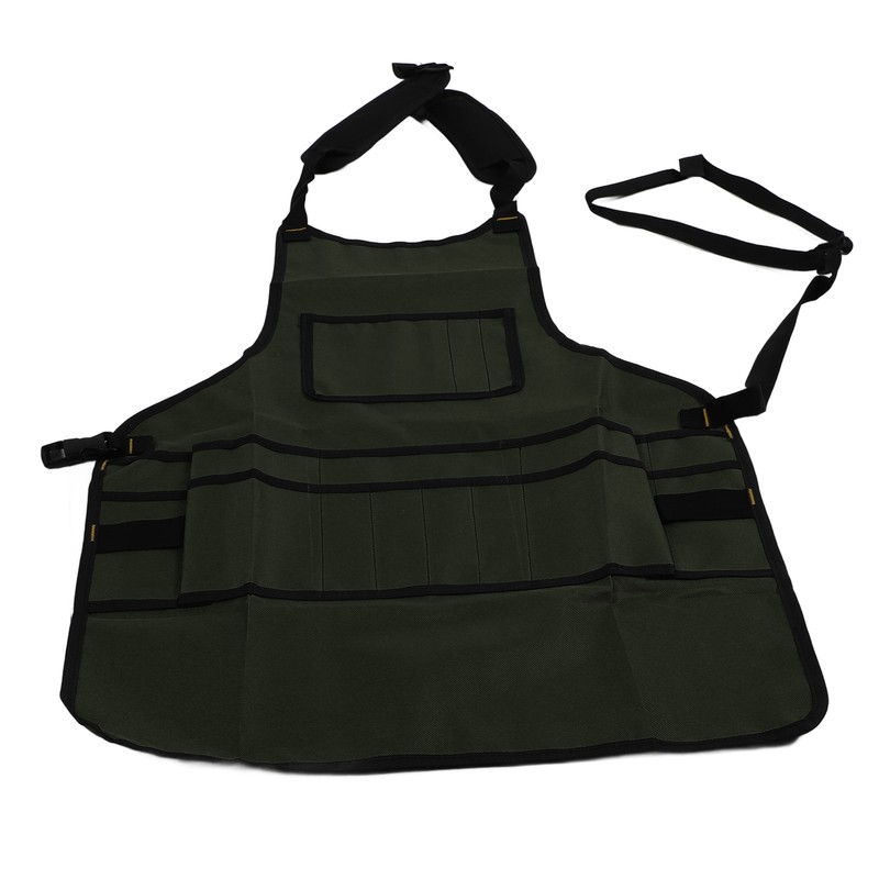 Work Apron Multi Pocket Waterproof Oxford Cloth Tool Bag Pouch
