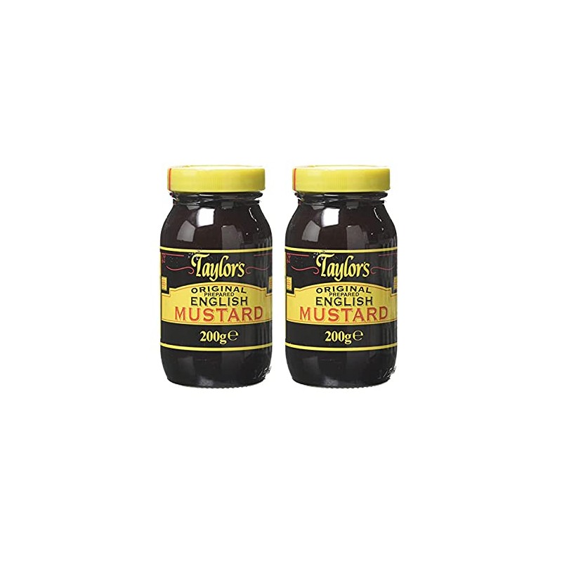 Taylor's Original English Mustard 200g | Pack of 2