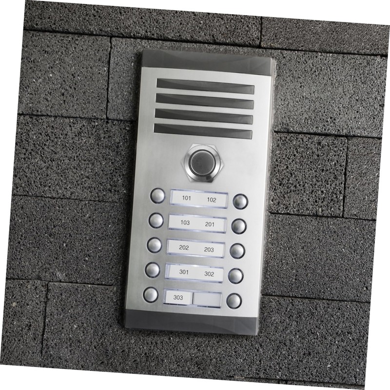 WOONEKY Replaceable Ringer Button Set Easy Install Doorbell Button for