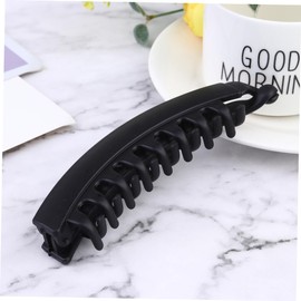 FOMIYES 10Pcs Large Banana Hair Clips with Teeth and Spring for Women Plastic Hair Accessories for Various Hairstyles for Work Yoga and Parties