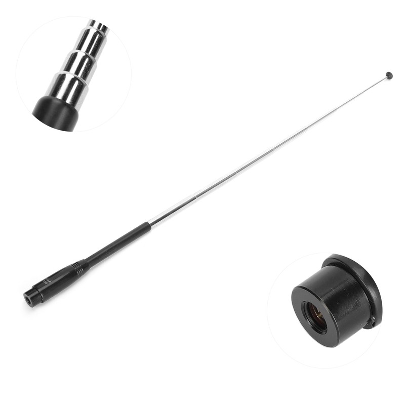 Na771r Telescopic SMAM 144/430mhz DualBand Antenna for wouxun tyt thuvf9