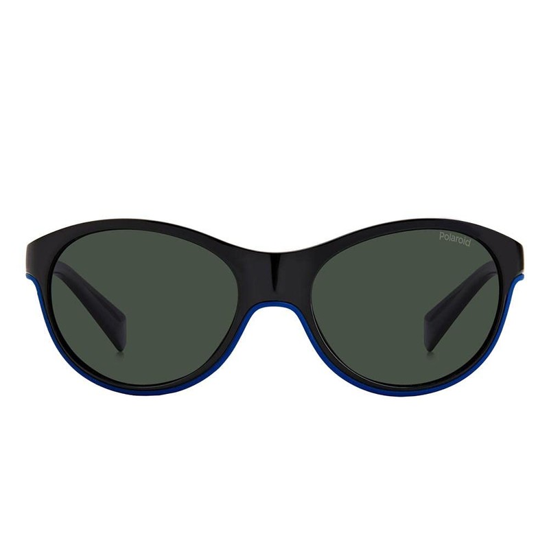 Polaroid Kids Unisex PLD 8042/S Oy4/M9 Black Azure 49 Sunglasses,