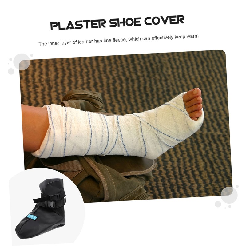 Healeved Medical Foot Cast Boot Cover Straps Comfortable Plaster Foot