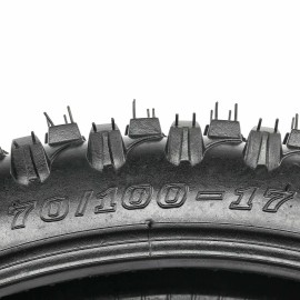 Unbranded 70/100-17 Front Rear 90/100-14 Tire Tube for CR80 CR85 KX85 YZ85 KX100 Dirt Bike