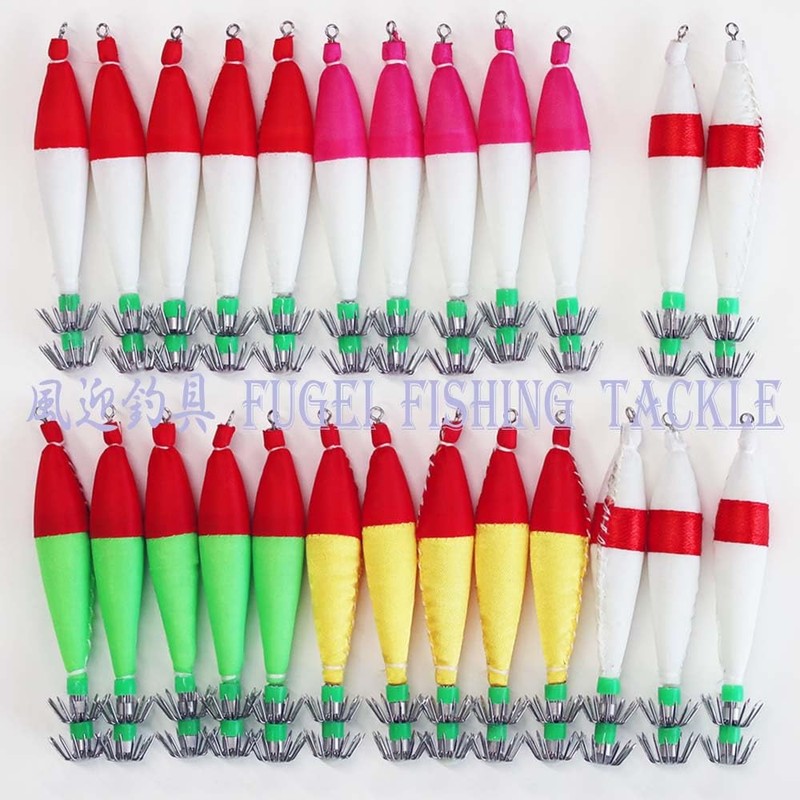 Reason A20sute25hbm25wk Squid Fishing Rigging Set of 25 Pieces in