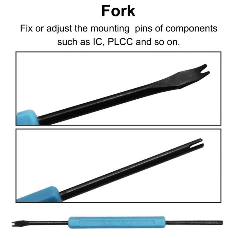6 Pieces Soldering Aid Kit, Welding Assist Tools Brush Scraper