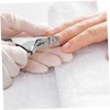 SAFIGLE Nail Clippers Ergonomic Shaped Stainless Steel Manicure Tool for