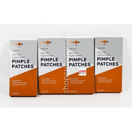 SpaLife 4 SpaLife SKIN TINT Hydrocolloid PIMPLE PATCHES 14 single use patch DARK