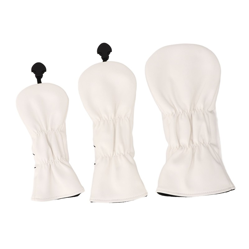 3PCS Golf Club Head Cover PU Waterproof Bird Pattern Golf