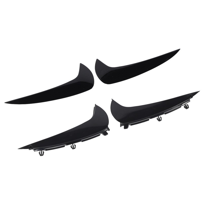 1 Pair Rear Bumper Spoiler Air Vent Cover Left Right