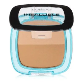Maquillaje Polvo Compacto Loreal Infallible Pro Glow Color 27 Creme Cafe