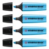 STABILO Boss Original Refillable Highlighters with Bevelled Point 2-5 mm