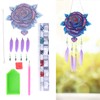 Diamond Painting Pendant DIY Rose Diamond Painting Window Hanging Decoration