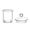 CnGlass Replacement Glass Tea Infuser with Lid for 33.8oz/40.6oz Teapot,Borosilicate