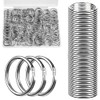 KornaDoz 200 Pcs 1 Inch (25mm) Heavy Duty Metal Split