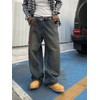 Men's Baggy Jeans Y2K Streetwear Empyre Pants Wide Leg Hip