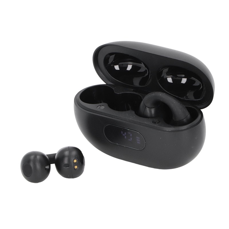 Clip On Bluetooth Earbuds BT 5.3 Noise Reduction Wireless Open