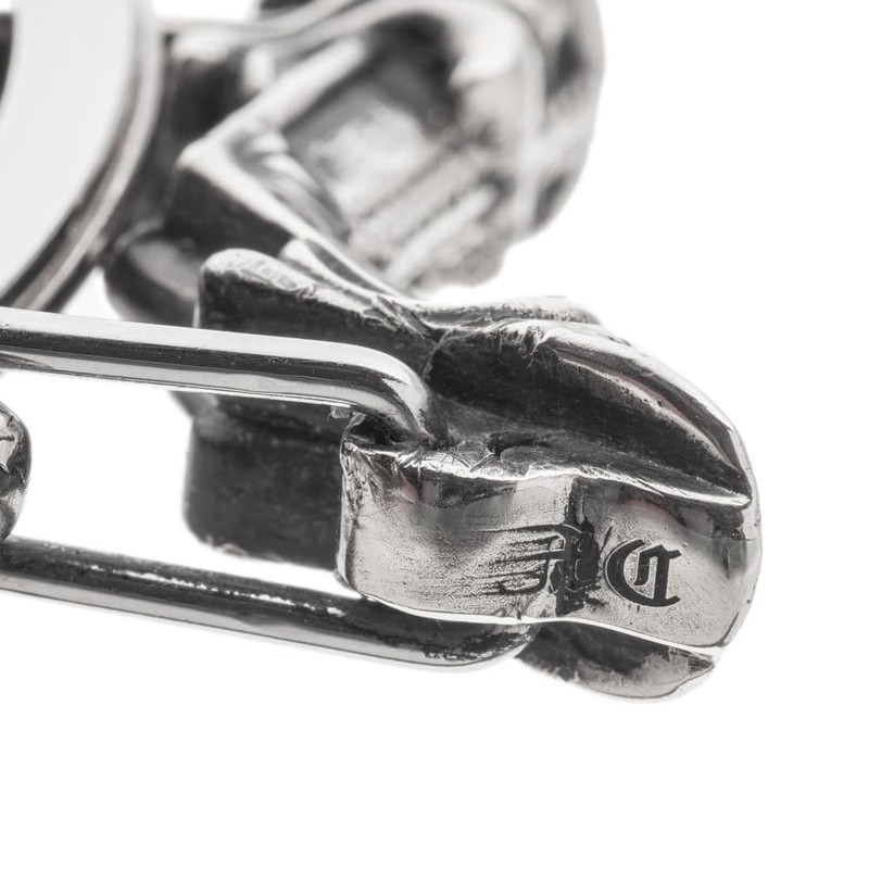 ArtemisClassic Classic Star Carabiner Keychain, Keyring, ACK0052, Silver Accessories, Men's,