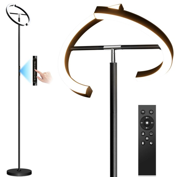 Laiebri Floor Lamp for Bedroom,Steple
