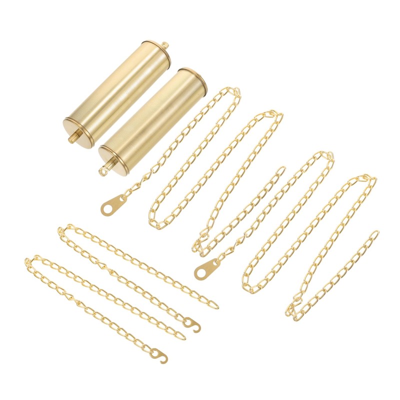 TEHAUX 5 Sets Heavy Duty Iron Clock Weight for Grandfather