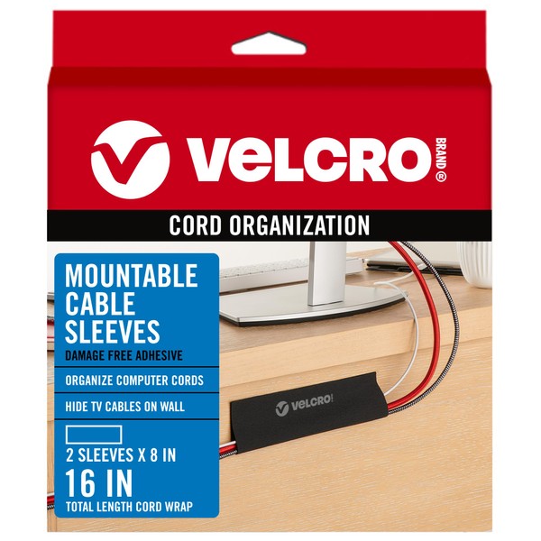 VELCRO Brand VELCRO Brand Mountable Cable Sleeve | Cord Management