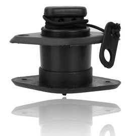DAUERHAFT Drain Valve, Durable PVC Drain Valve Plug Kit with Rope, Scupper Valve Kit, Boat Accessories, Inline Check Valve, Kayak, Dinghy, Rubber Dinghy