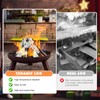 MrGas Log Gas Fireplace Logs, Ceramic Logs for Fireplace and