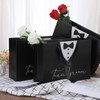 Thenshop 10 Pieces Groomsmen Gift Bags Tuxedo Gift Bag Set